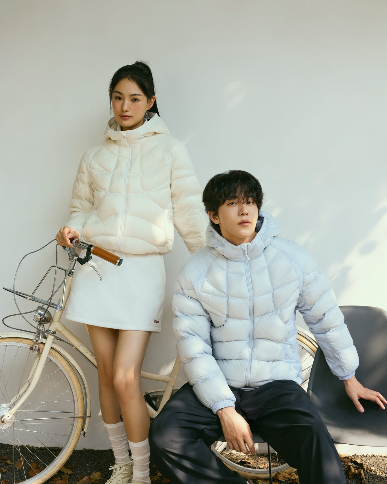 Everything looks pretty on Nam Joo-hyuk... Wilson unveils 25FW ...