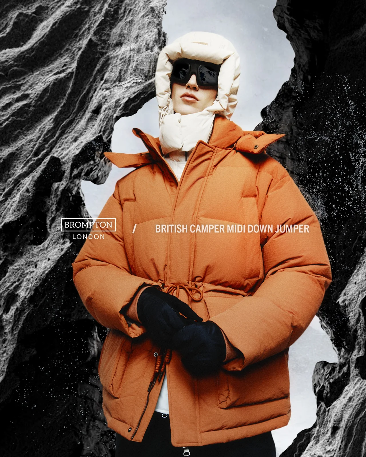 /Photo: Brompton London unveils \'British Camper Down\' winter lookbook
